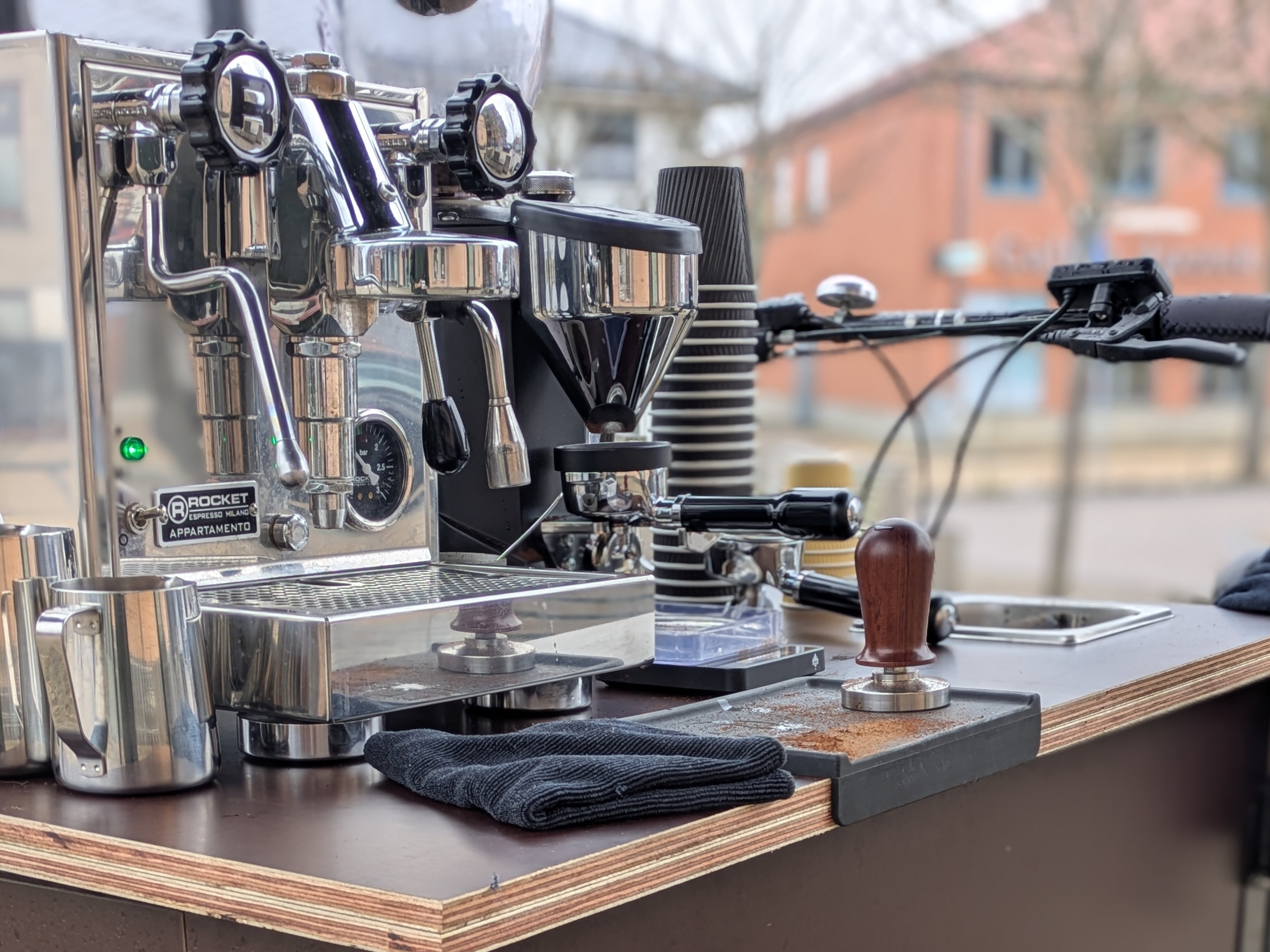 Kaffevogn i Østjylland